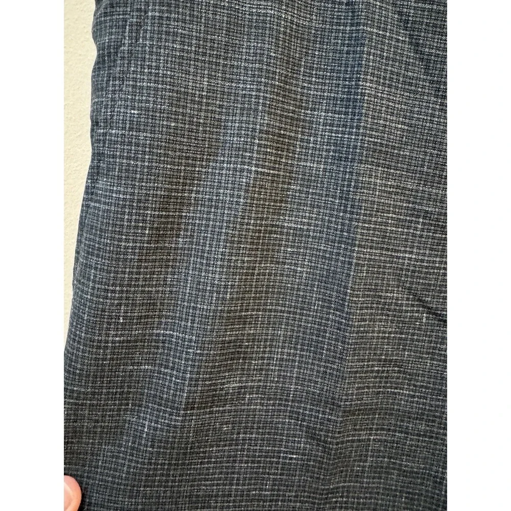 Ted Baker Keith CT Wool Linen Trousers Stretch Blue Men's Size 33 L $225